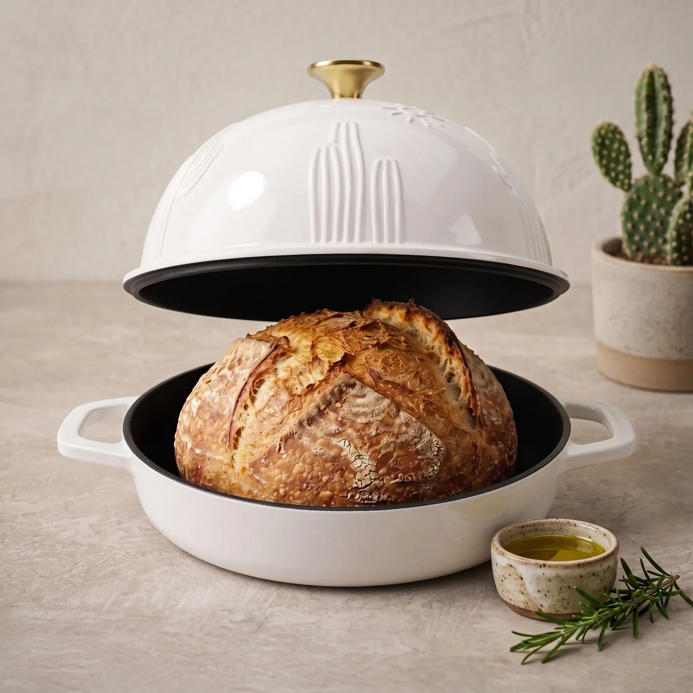 Cactus Bread Cast Iron